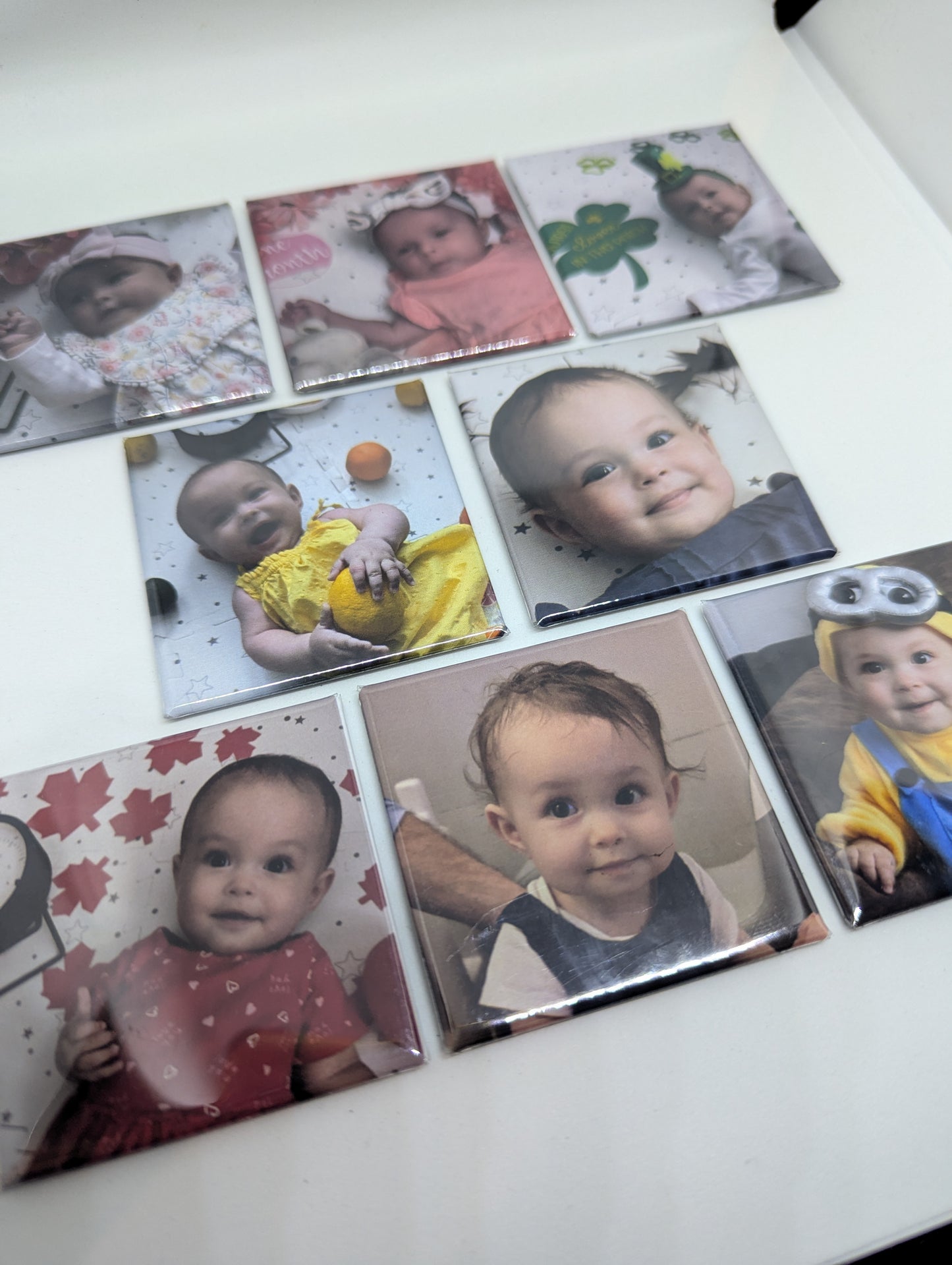 Custom 2" x 2" Photo Magnets - Set of 9 magnets